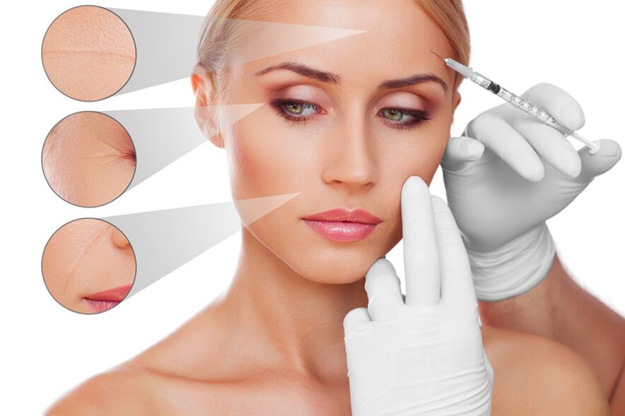 injecție întinerirea pielii faciale